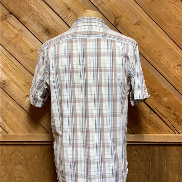 Timberland short sleeve button down shirt L - Picture 2 of 4